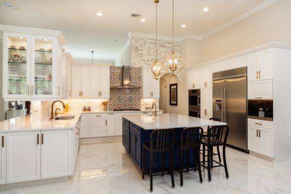 Kitchen Island Construction in Longview