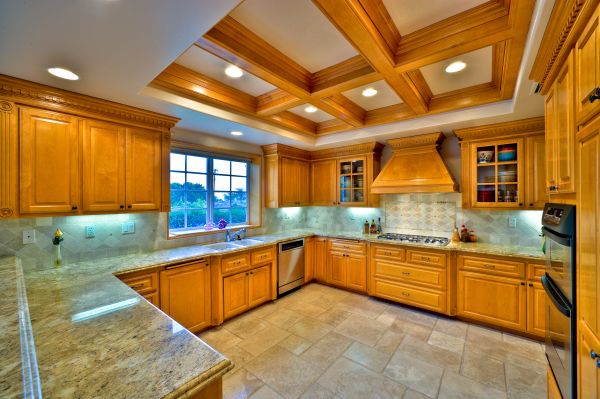 Glazed Cabinets Installation in Longview