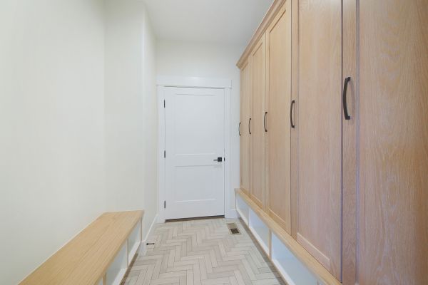 Mudroom Cupboard Installation in Longview