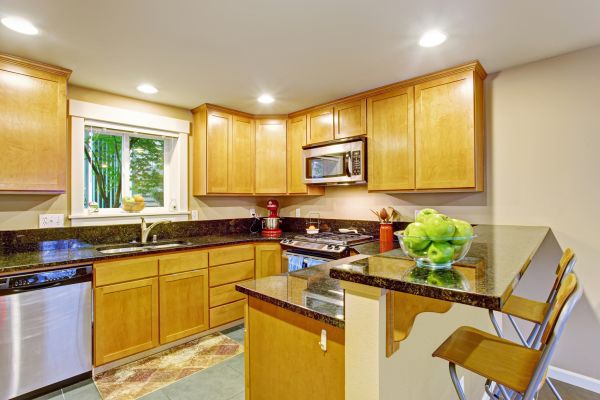 Maple Kitchen Cabinet Service in Longview